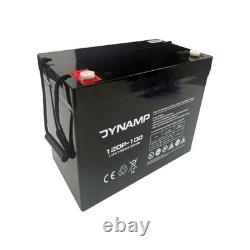 100Ah 12V Deep Cycle AGM Battery for Leisure, Solar, Wind and Off-grid 12 volt