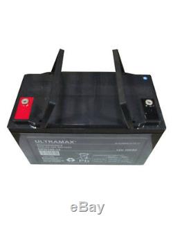 100Ah 12V Deep Cycle AGM SEALED GEL Battery for Leisure, Solar, Wind & Off-grid