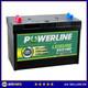 100ah 12v Deep Cycle Battery Powerline Leisure Caravan Marine Boat 500 Cycles