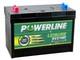 100ah 12v Deep Cycle Battery Powerline Leisure Caravan Marine Boat 500 Cycles