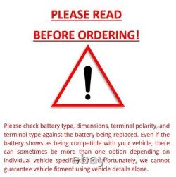 100Ah 12V Deep Cycle Battery POWERLINE Leisure Caravan Marine Boat 500 Cycles
