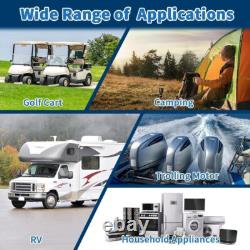 100Ah 12V LIF Deep Cycle Battery for Motorhome, Caravan, Boat, Leisure, Off-grid