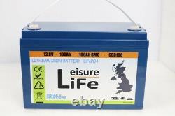 100Ah 12V LITHIUM LEISURE BATTERY LifePO4