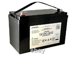100Ah 12V LITHIUM LiFePO4 Battery for Leisure, Solar, Wind and Off-grid 12 volt