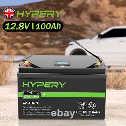 100Ah 12.8V LITHIUM LiFePO4 Deep Cycle Battery For Leisure, RV Solar, Off-grid