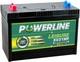 110ah 12v Deep Cycle Battery Powerline Leisure Caravan Marine Boat 500 Cycles