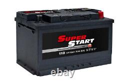 110ah Leisure Battery 12v High Power Deep Cycle 4yr Warranty Caravan Campervan