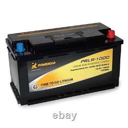 110ah Leisure Lithium Battery 12v 4yr Warranty Caravan Campervan353 x 175 x 190