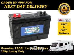 110ah Replacement Leisure Battery, Deep Cycle 12V 130Ah Heavy Duty