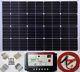 120w Solar Panel +10a Charger Controller +7m Cable + Fuse Battery Clips +bracket