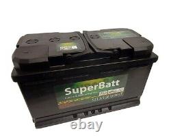 12V 100AH AGM100L Sealed Rechargeable VRLA AGM Deep Cycle Leisure Marine Battery