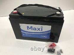 12V 100AH FULLY SEALED, AGM D/Cycle Leisure Battery, MOTORHOME, BOAT. MOBILITY
