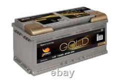12V 100AH Jenox Gold Low Height Underseat Premium Leisure Battery