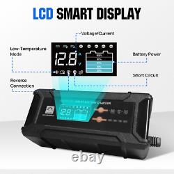 12V 100AH LiFePO4 Lithium Leisure Battery+20A Smart Battery Charger Caravan Vans