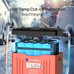 12V 100AH LiFePO4 Lithium Leisure Battery Bluetooth Communication Motorhomes Van