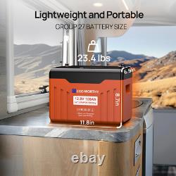 12V 100AH LiFePO4 Lithium Leisure Battery Bluetooth Communication Motorhomes Van