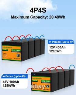 12V 100AH Lithium Leisure Battery LiFePO4 Low Temperature Solar RV Garden Home
