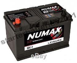 12V 100AH Numax LV26MF Dual Purpose Heavy Duty Deep Cycle Leisure Marine Battery