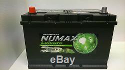 12V 100AH Numax LV26MF Heavy Duty Deep Cycle Leisure Marine Battery 2 year Wrnty