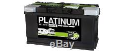 12V 100AH Platinum LB6110L HD Deep Cycle Low Height Leisure Battery 3yrs Wrnty