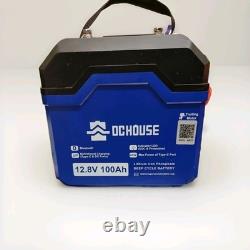 12V 100AH Upgraded 3.0 lithium leisure battery with Bluetooth USB DC Ports