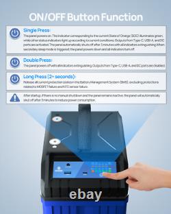 12V 100AH Upgraded 3.0 lithium leisure battery with Bluetooth USB DC Ports