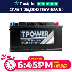 12V 100Ah / 110Ah Heavy Duty Dual Purpose Low Height Leisure Battery NEXT DAY