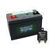 12v 100ah Deep Cycle Leisure Battery & Victron Cyrix-ct 12/24v-120a Combiner