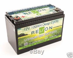 12V 100Ah LiFePO4 LITHIUM BATTERY Leisure, Marine, Solar and Off-Grid use
