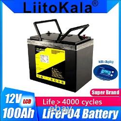 12V 100Ah LiFePO4 LongLife Lithium Leisure Battery for Off Grid & Solar Power