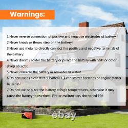 12V 100Ah Lifepo4 Leisure Battery Lithium Battery 4000+Cycles Built-in BMS Solar