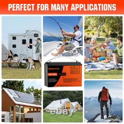 12V 100Ah Lifepo4 Lithium Leisure Battery for RV Caravans Van Solar Off-grid