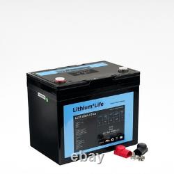 12V 100Ah Lithium Leisure Battery with Bluetooth Self Heating CamperConversion