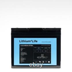 12V 100Ah Lithium Leisure Battery with Bluetooth Self Heating CamperConversion