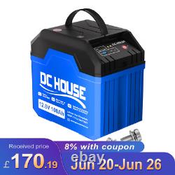 12V 100Ah Protable Lithium Battery Lifepo4 Leisure Battery for Vans RV Camp Boat