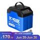 12v 100ah Protable Lithium Battery Lifepo4 Leisure Battery For Vans Rv Camp Boat