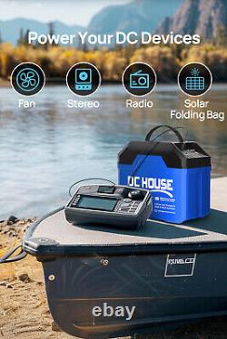 12V 100Ah Protable Lithium Battery Lifepo4 Leisure Battery for Vans RV Camp Boat