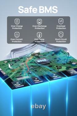 12V 100Ah TM 2.0 Protable Lithium Leisure Battery for Vans Caravans Camp Boat