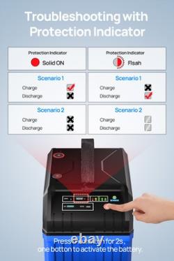 12V 100Ah TM 2.0 Protable Lithium Leisure Battery for Vans Caravans Camp Boat