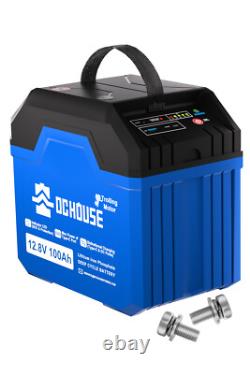 12V 100Ah TM 2.0 Protable Lithium Leisure Battery for Vans Caravans Camp Boat