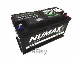 12V 105AH Numax DC25MF Deep Cycle Leisure Marine Battery Low Height Low Profile
