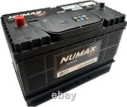 12V 105AH Numax LV30MF HD Ultra Deep Cycle Leisure Marine Battery NCC Verified