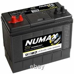 12V 105AH Numax XV31MF Battery Leisure Marine Dual Terminals Motorhome Caravan