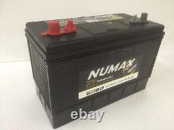 12V 105AH Numax XV31MF Battery Leisure Marine Dual Terminals Motorhome Caravan