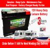 12v 110ah Deep Cycle Leisure Marine Battery Sb Lh110 Motorhome Caravan Campervan