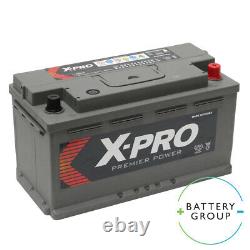 12V 110AH Dual Purpose Leisure Battery + FREE 10g Clamp Grease