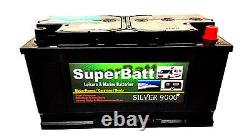 12V 110AH Solar Leisure Battery Low Height L354mm X W175mm X H190mm SB LH110