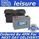 12v 110ah Leisure Battery For Caravan, Camper & Boat With Battery Box Included