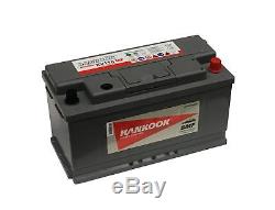 12V 110Ah Leisure Boat Camper Battery & Cyrix Kit, Free Delivery Low Height