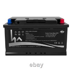 12V 110Ah Leisure Sodium Ion Battery Deep Cycle 3yr Warranty Caravan Campervan